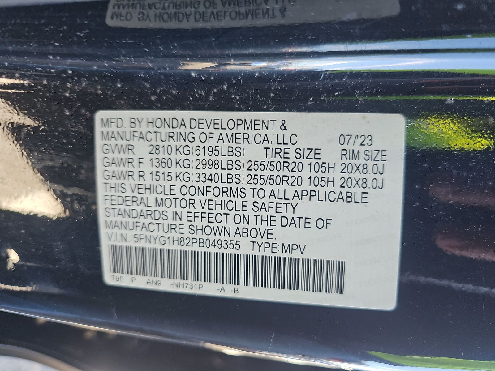 2023 Honda Pilot Elite AWD