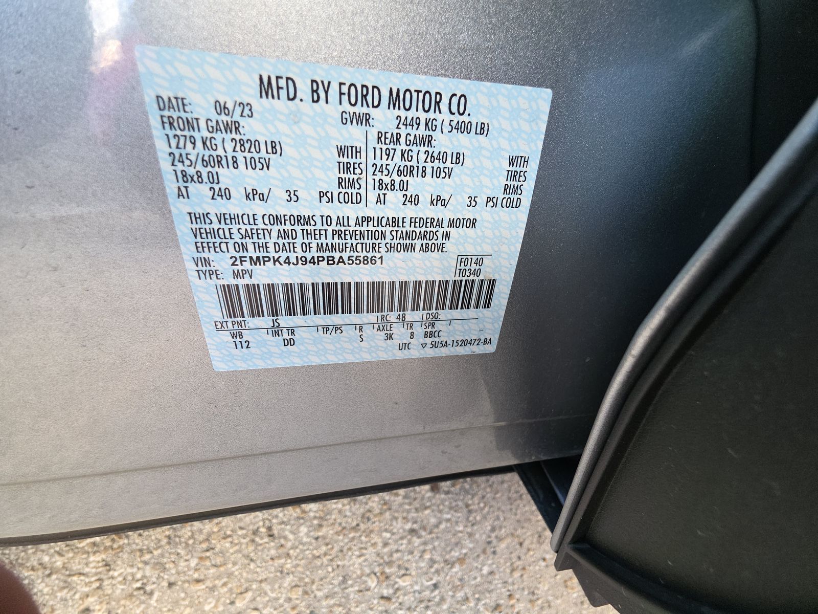 2023 Ford Edge SEL AWD