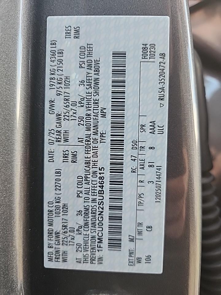 2025 Ford Escape Active FWD