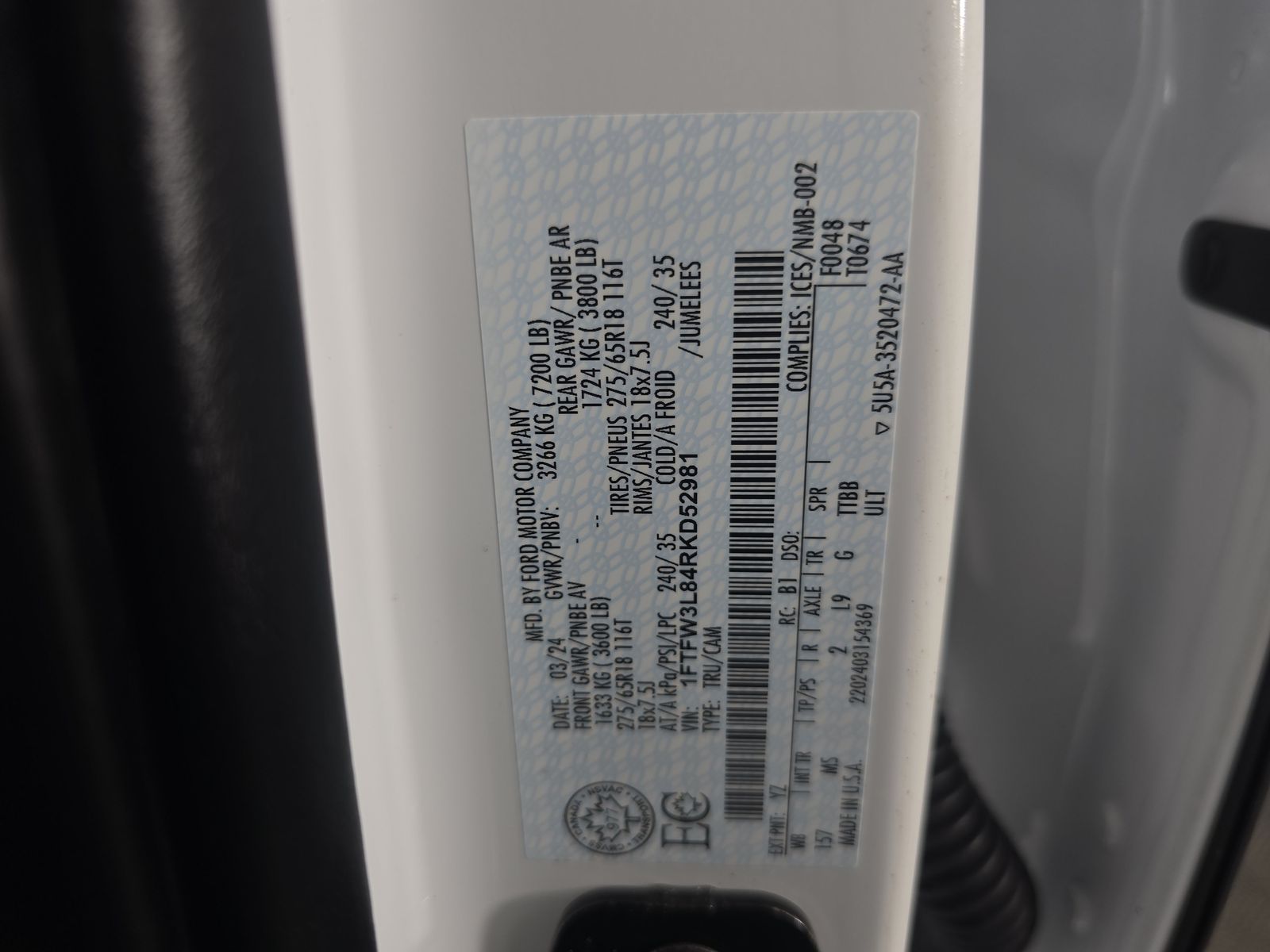 2024 Ford F-150 XLT AWD