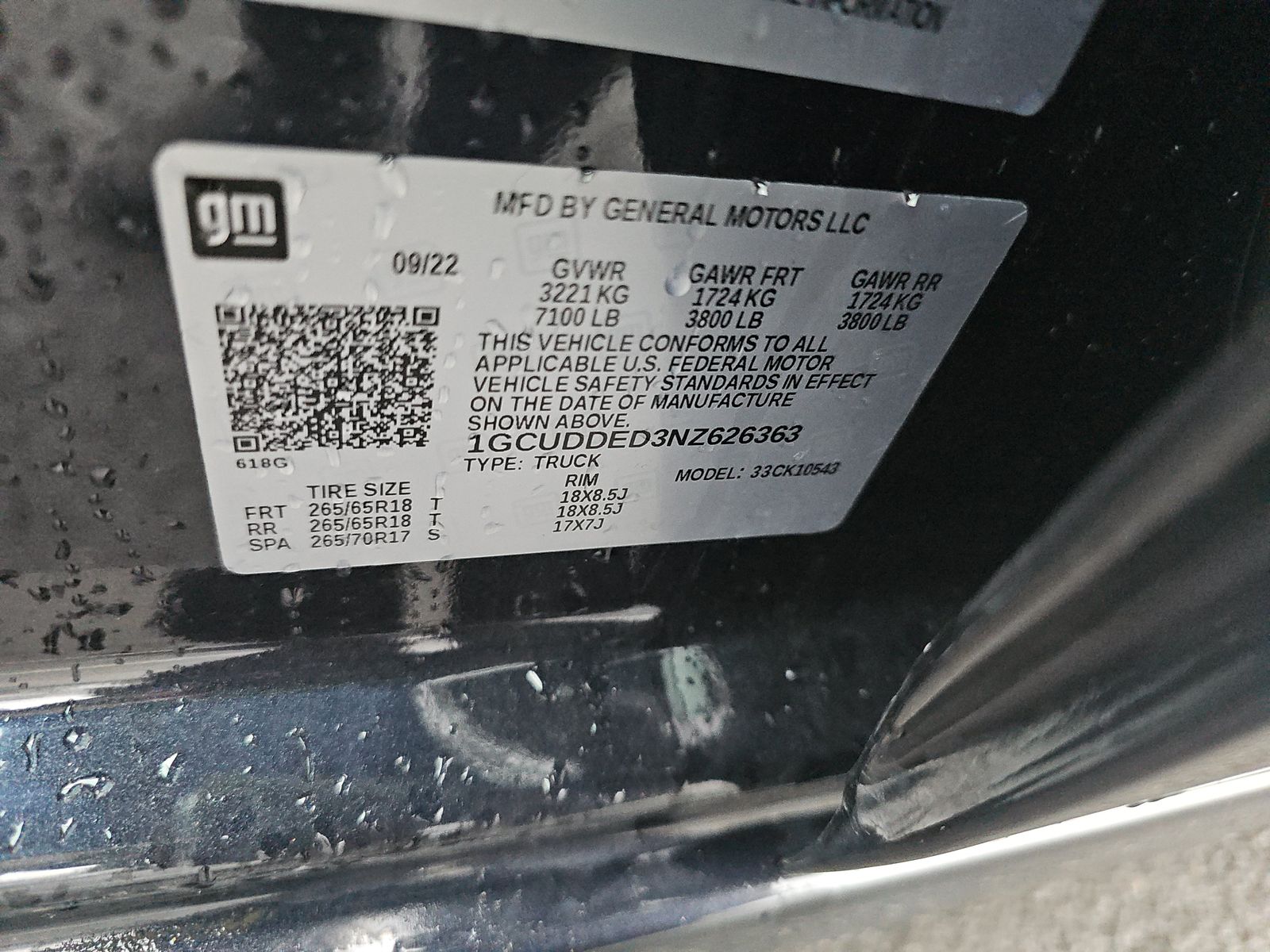 2022 Chevrolet Silverado 1500 LT AWD