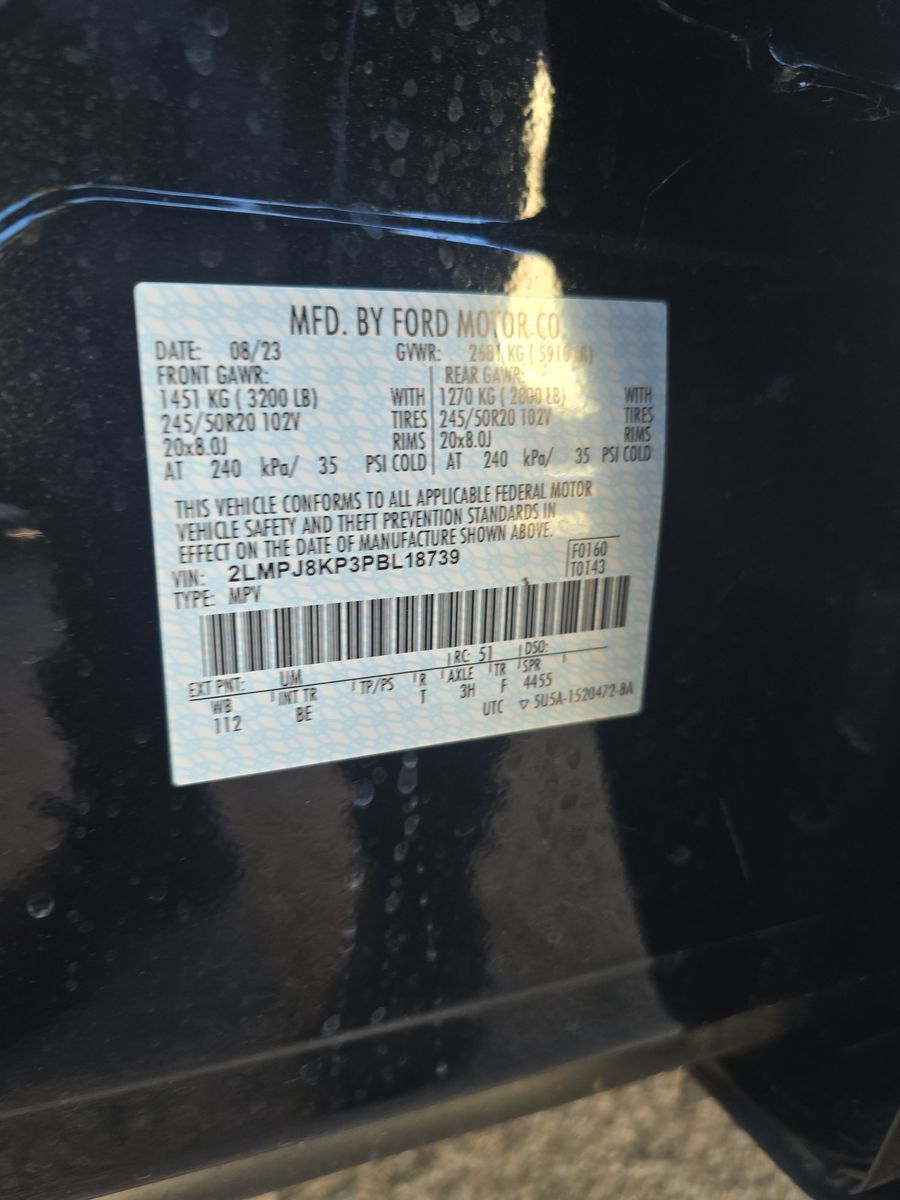 2023 Lincoln Nautilus Reserve AWD