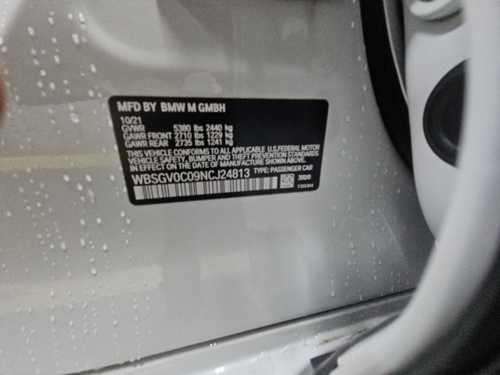 2022 BMW M8 Competition AWD