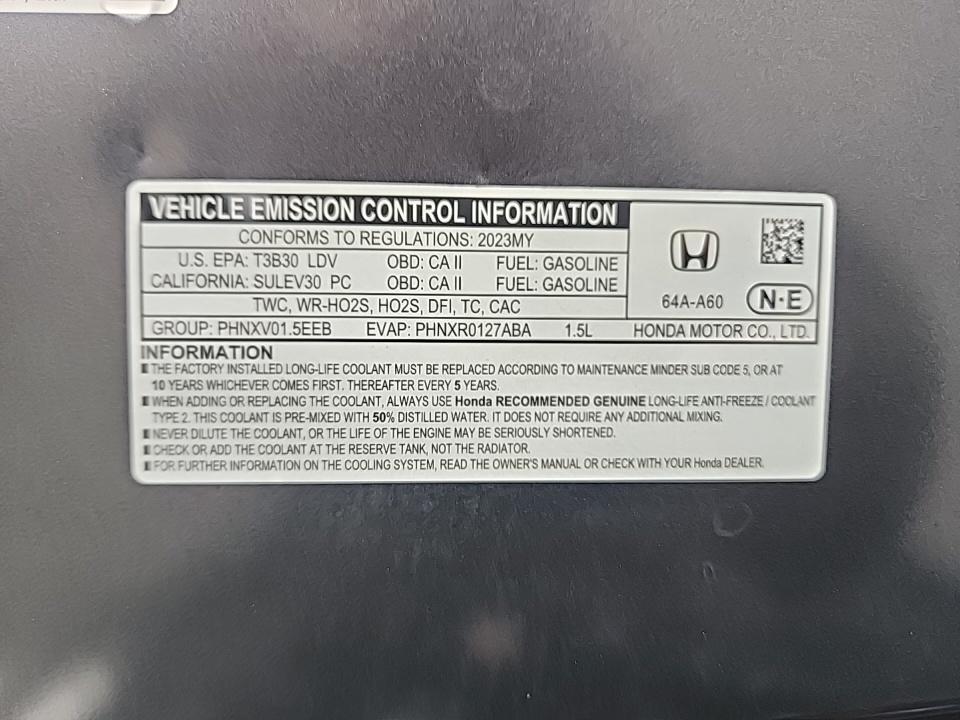 2023 Honda Civic EX FWD