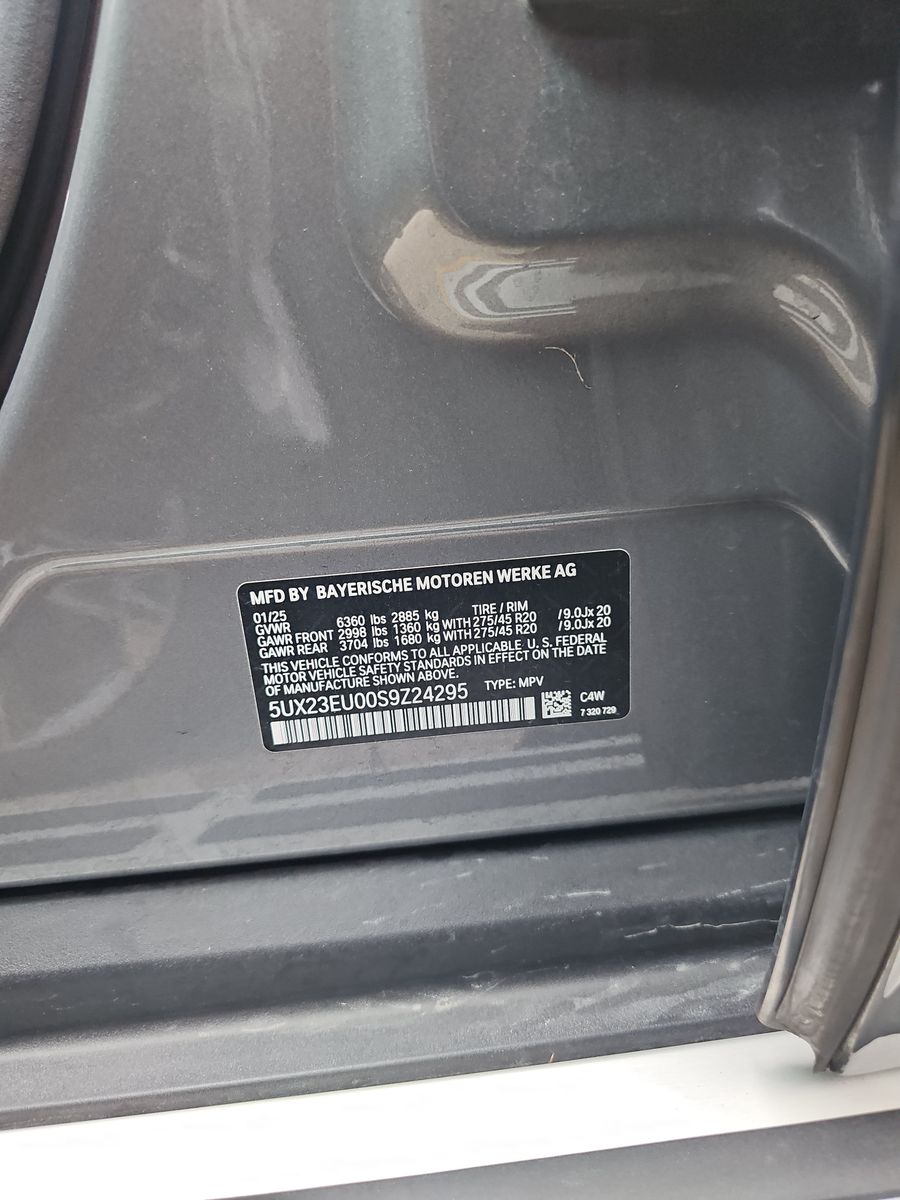 2025 BMW X5 xDrive40i AWD