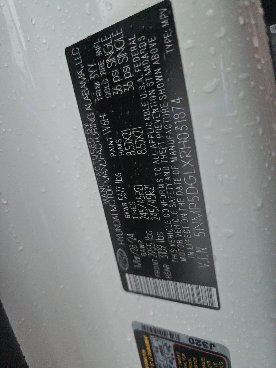 2024 Hyundai Santa Fe Calligraphy AWD