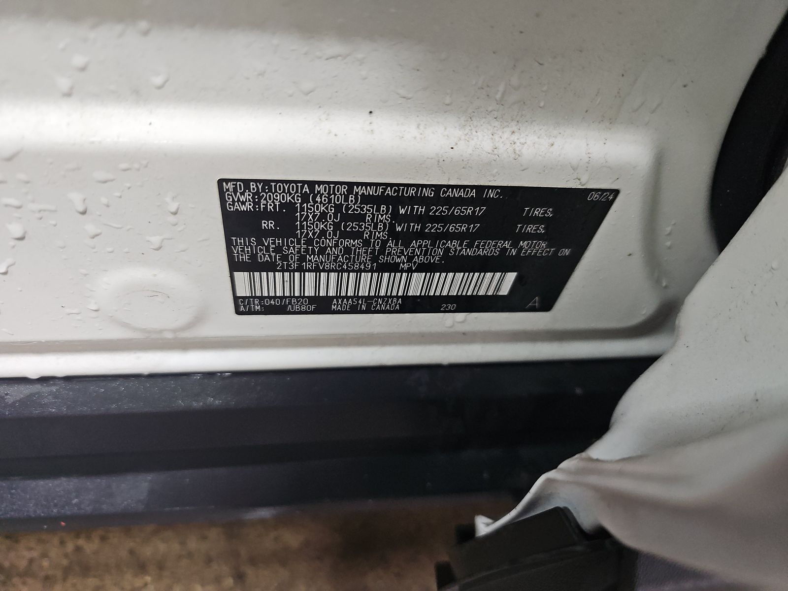 2024 Toyota RAV4 LE AWD