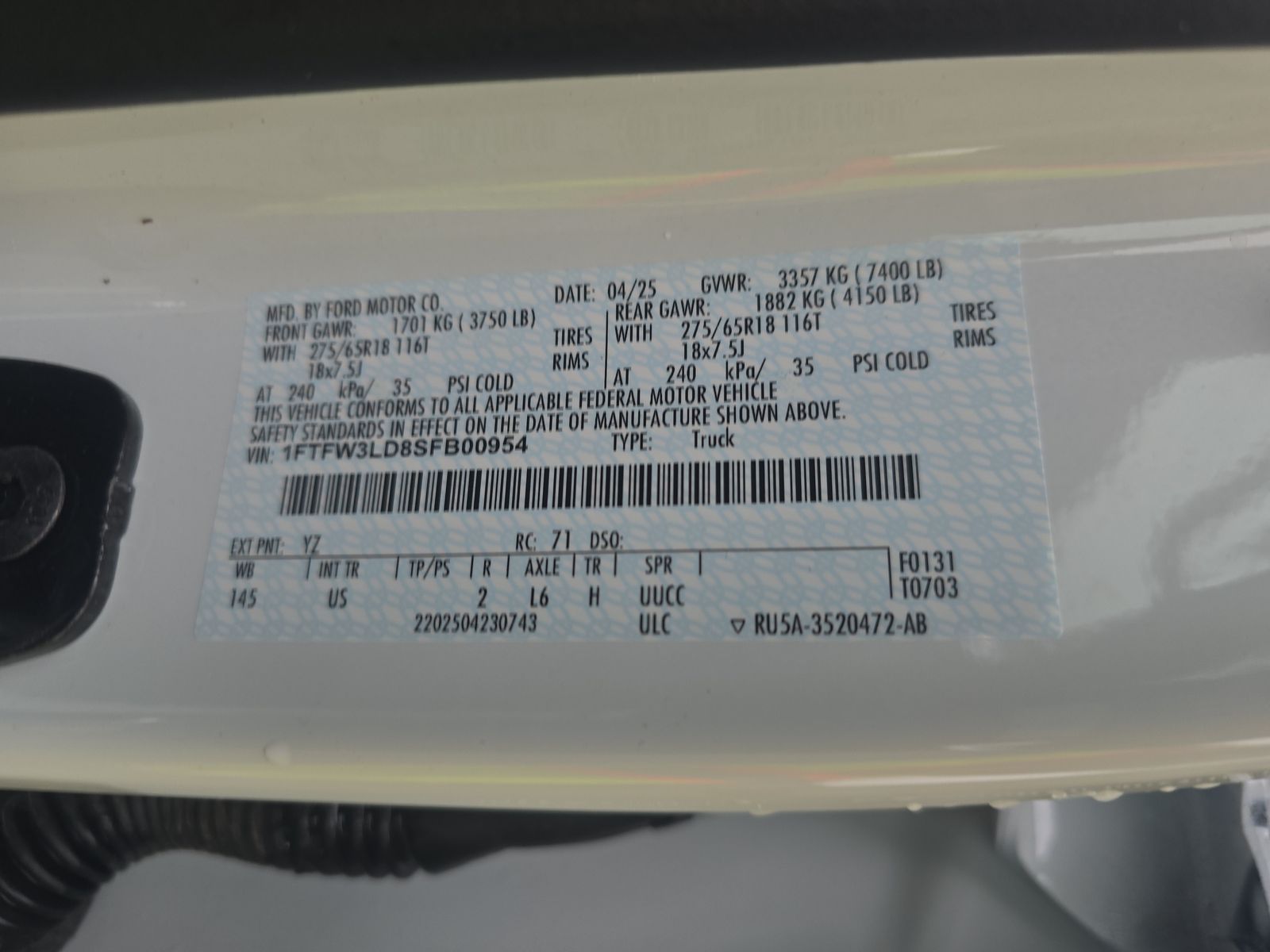 2025 Ford F-150 Hybrid XLT AWD