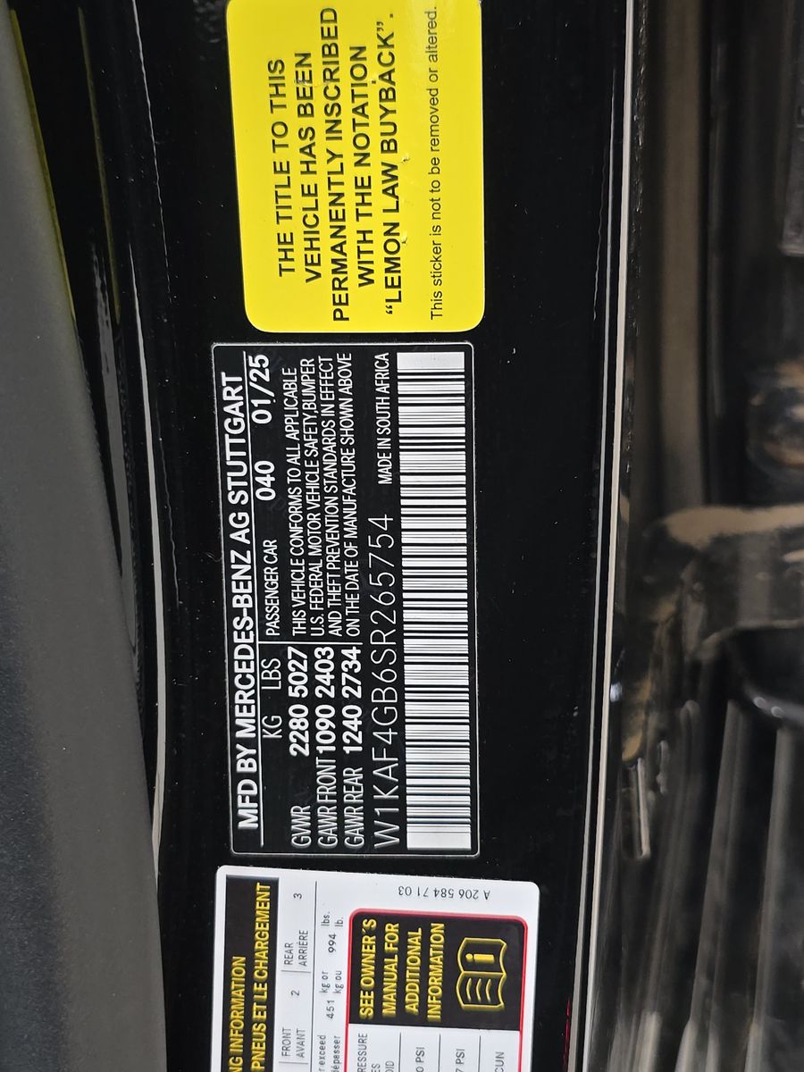 2025 Mercedes-Benz C-Class C 300 RWD