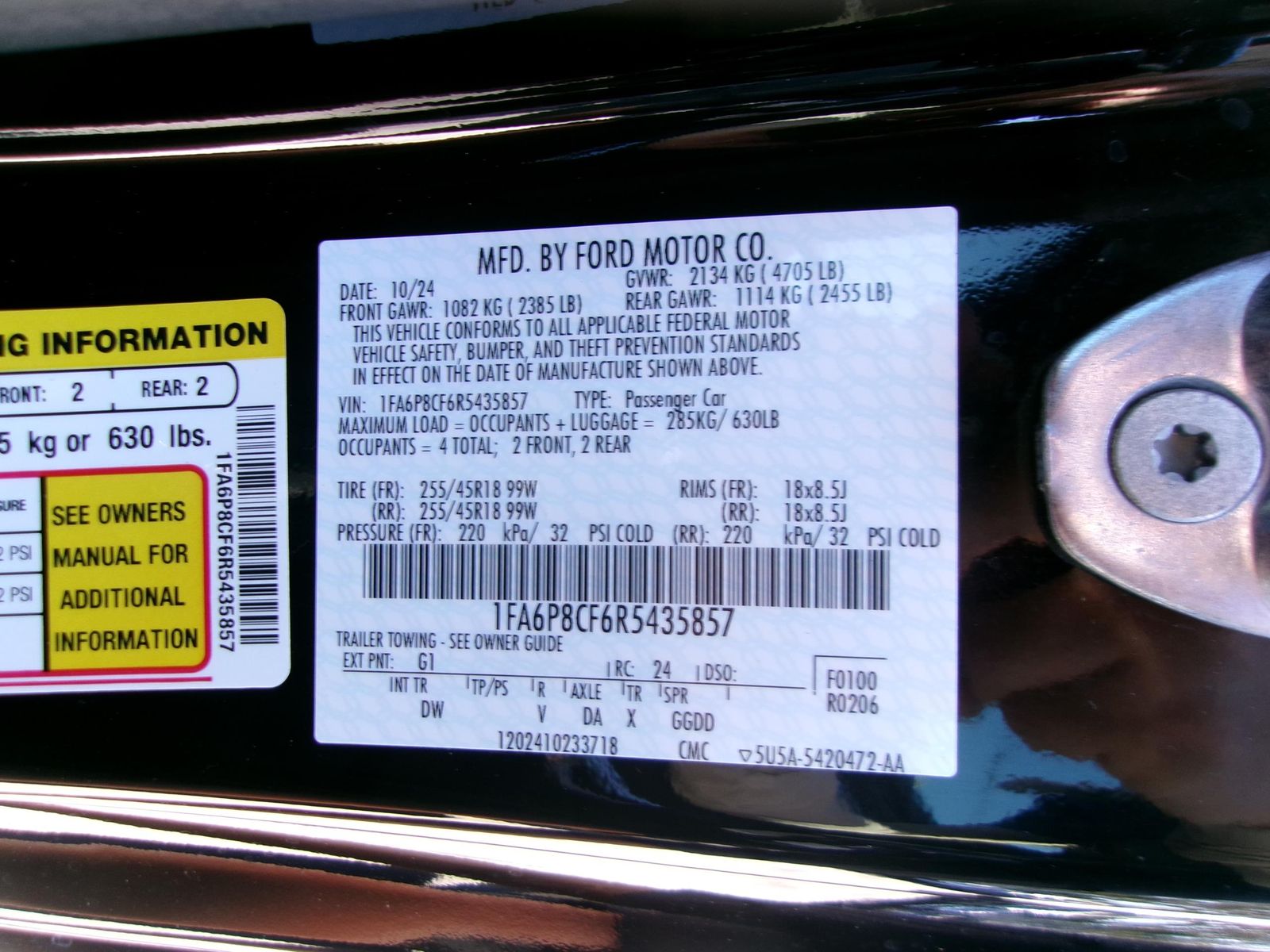 2024 Ford Mustang GT RWD