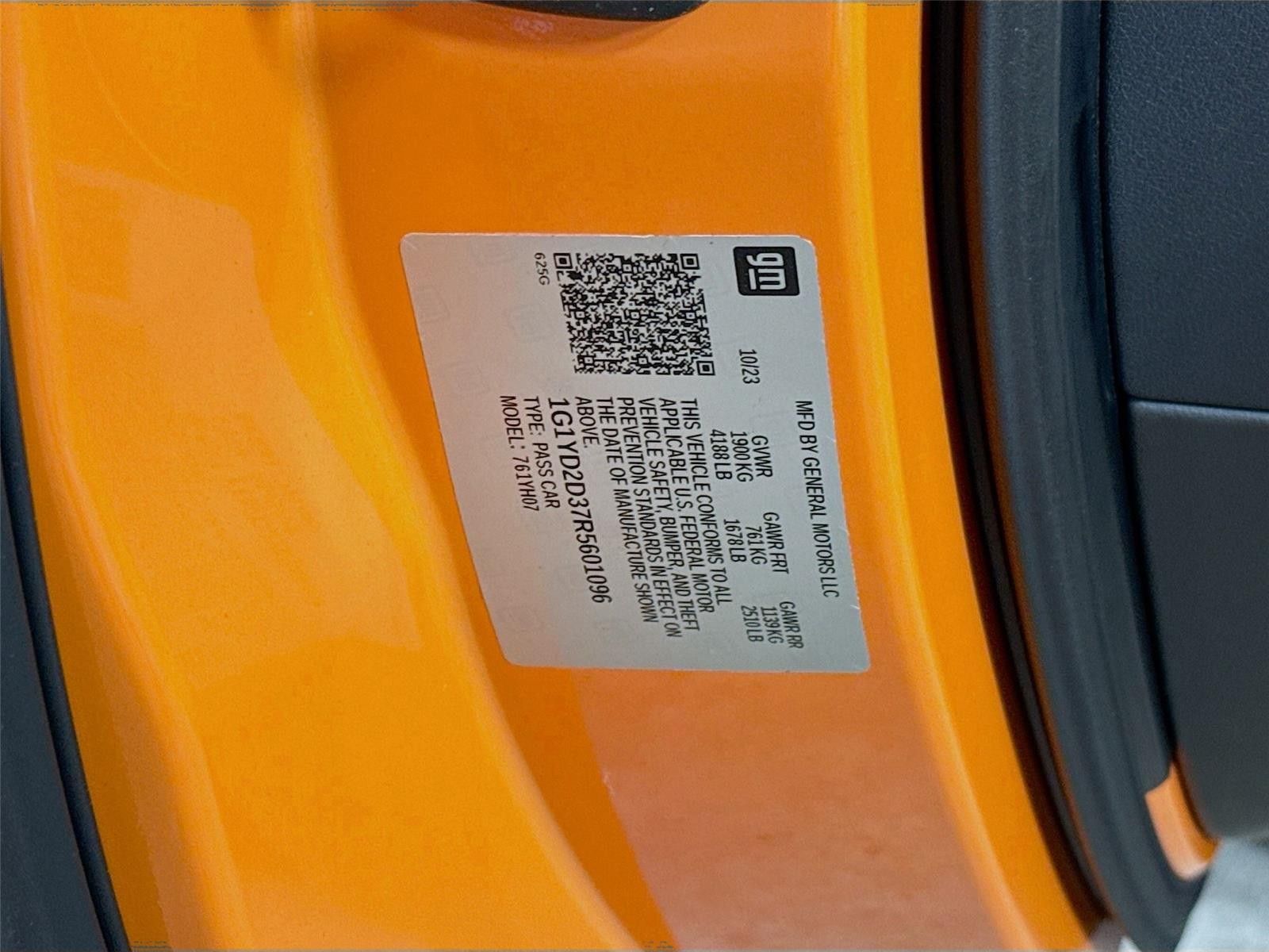 2024 Chevrolet Corvette Z06 RWD