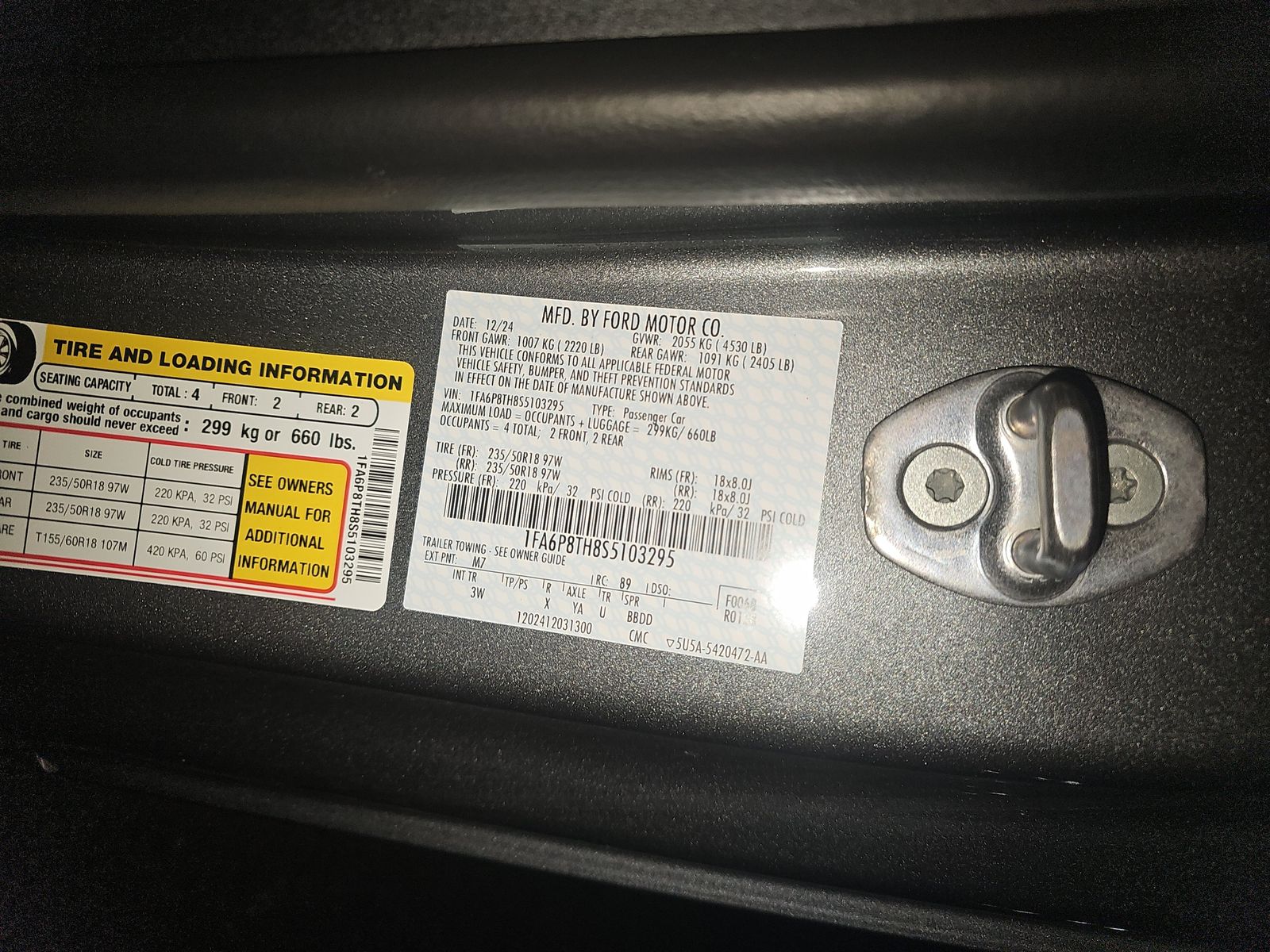 2025 Ford Mustang EcoBoost Premium RWD