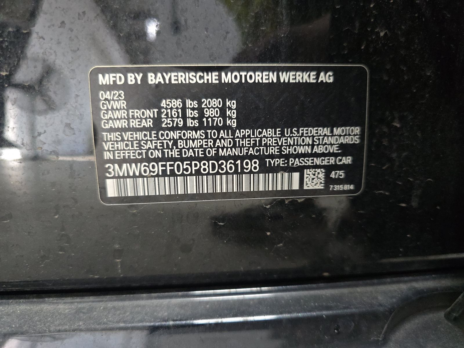 2023 BMW 3 Series 330i RWD