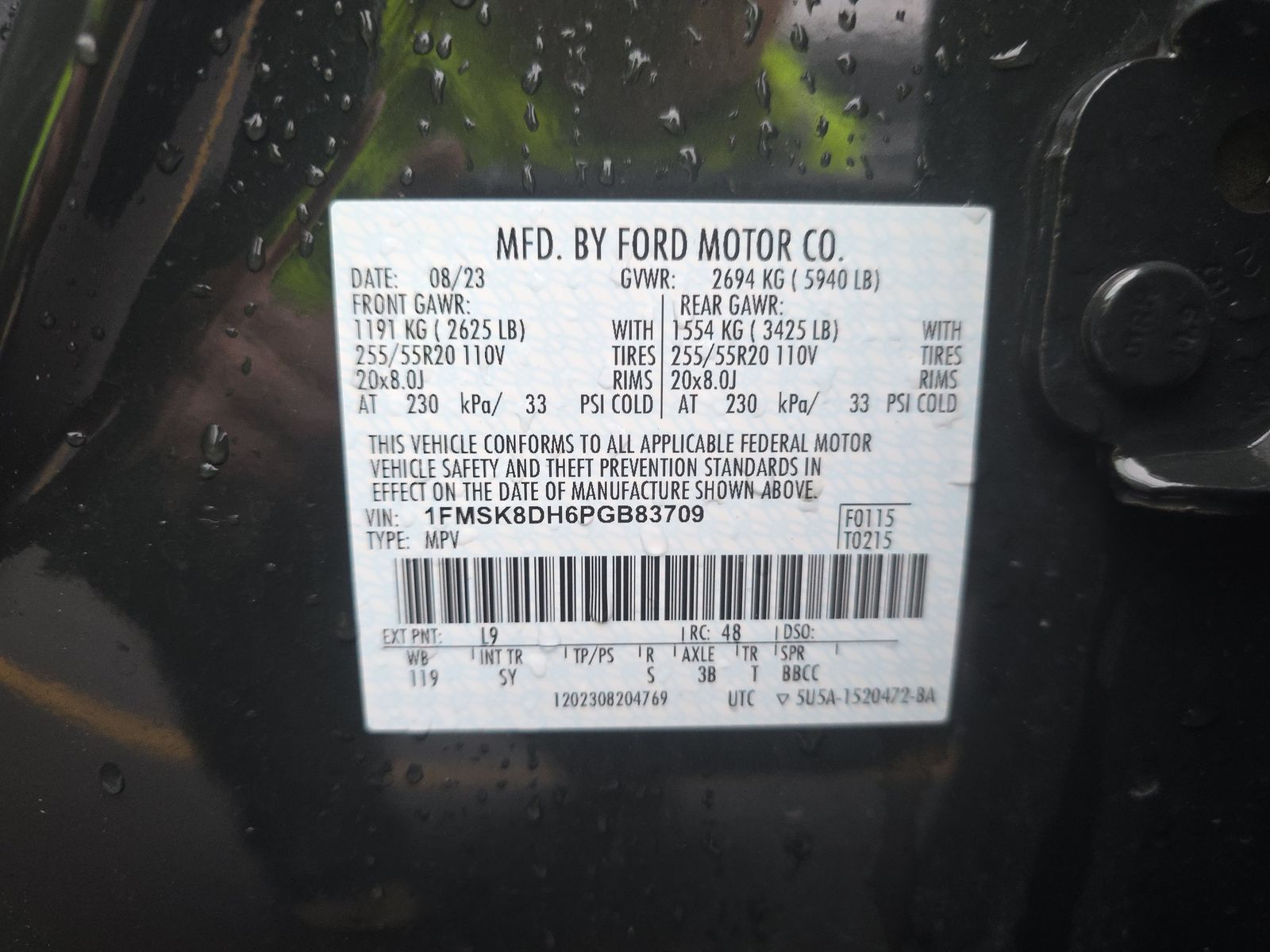 2023 Ford Explorer XLT AWD