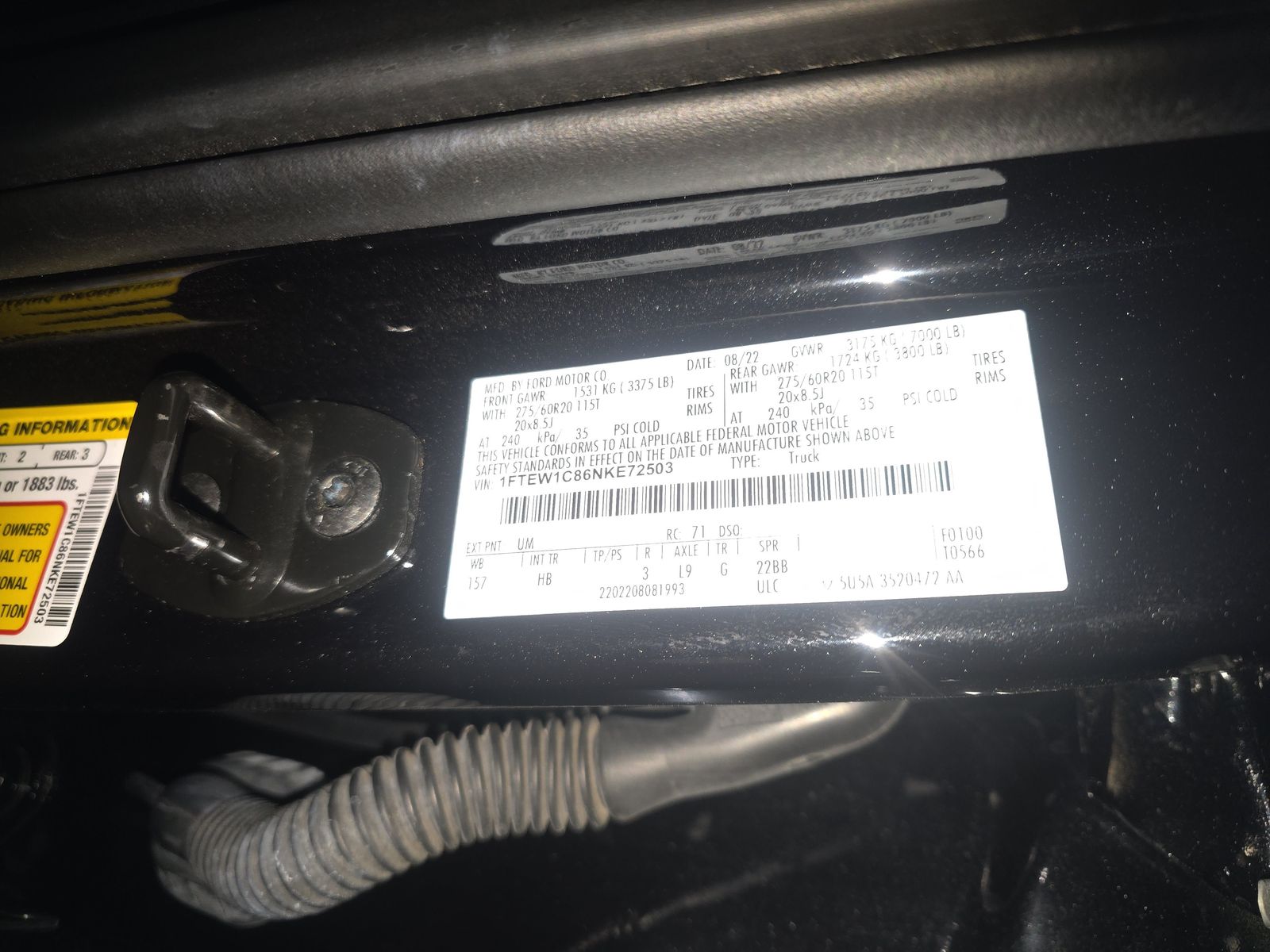 2022 Ford F-150 Lariat RWD