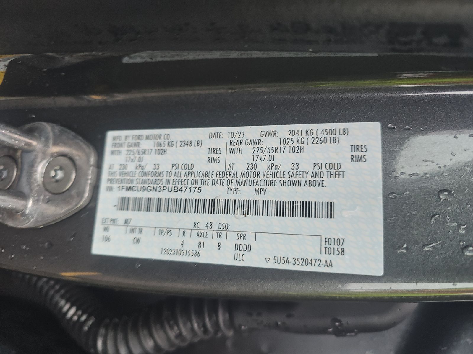 2023 Ford Escape Active AWD