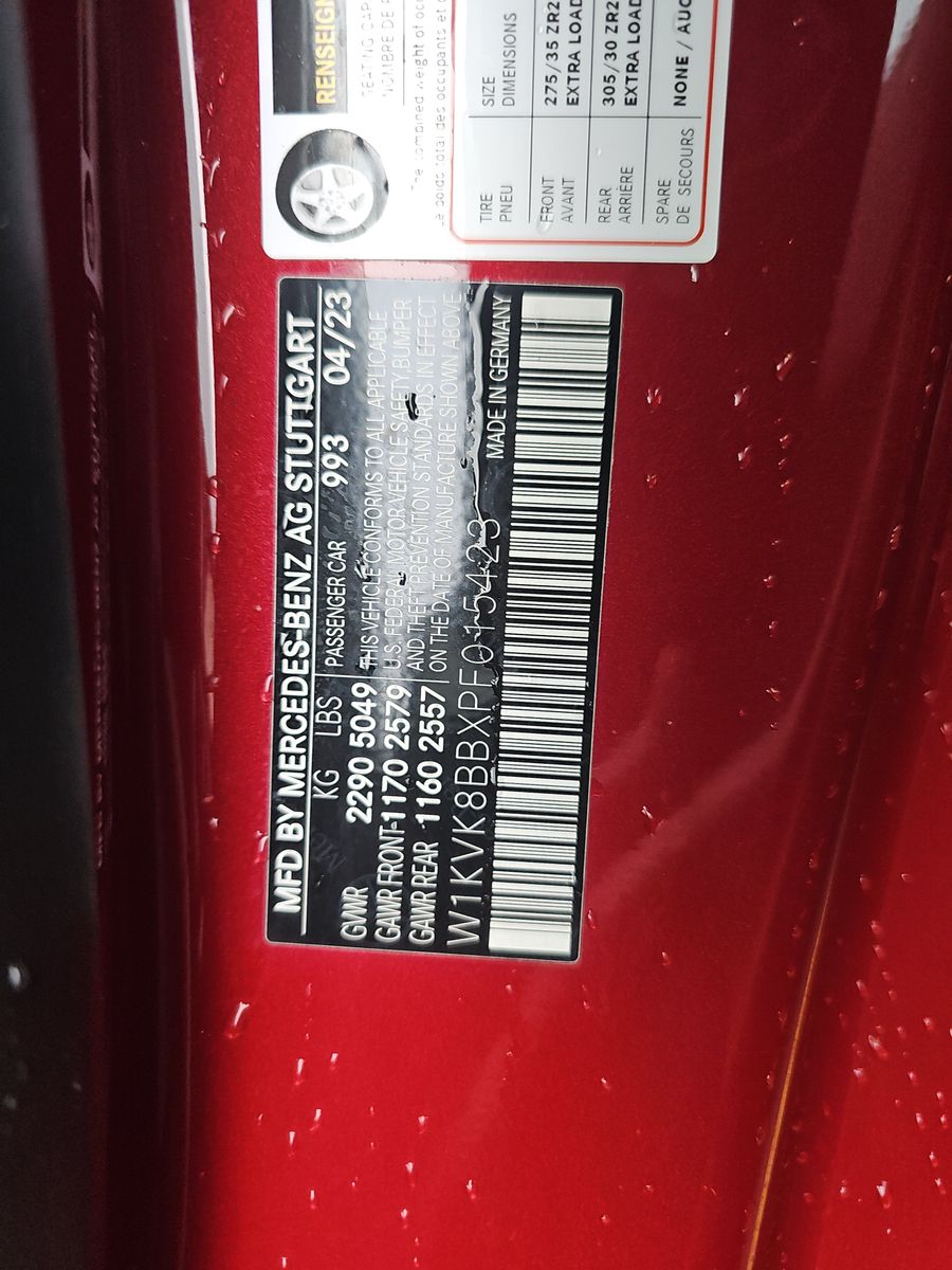 2023 Mercedes-Benz SL-Class AMG SL 63 AWD