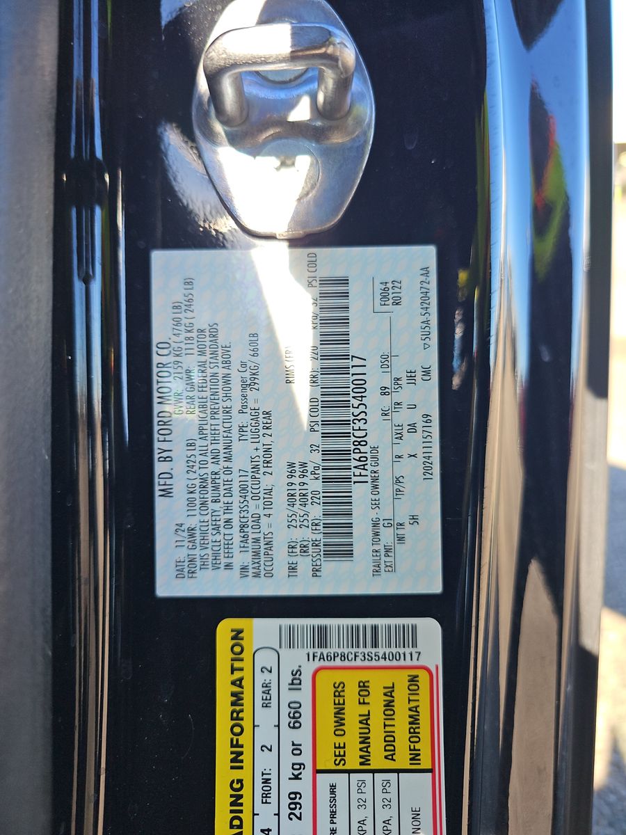 2025 Ford Mustang GT Premium RWD