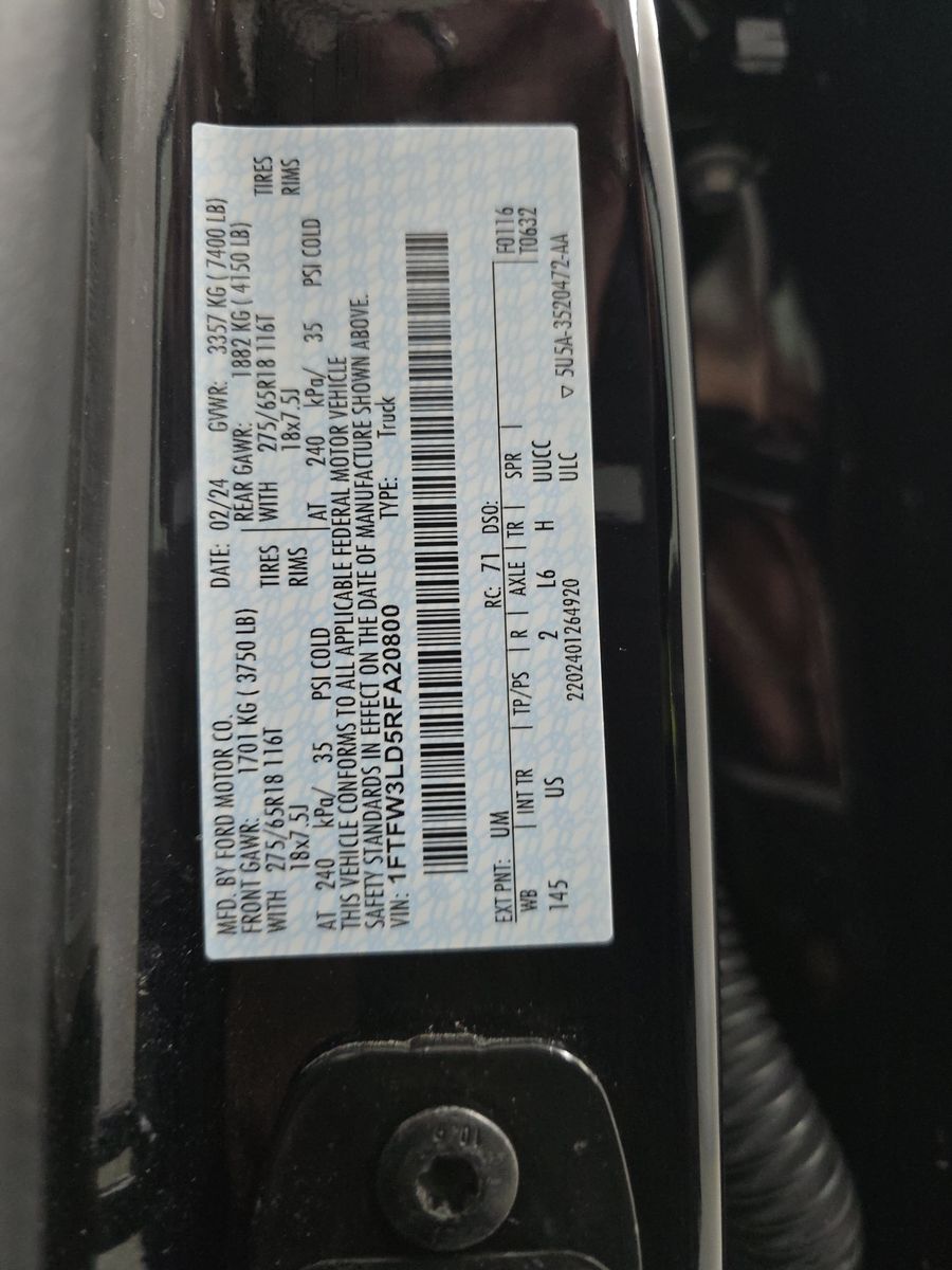 2024 Ford F-150 Hybrid XLT AWD