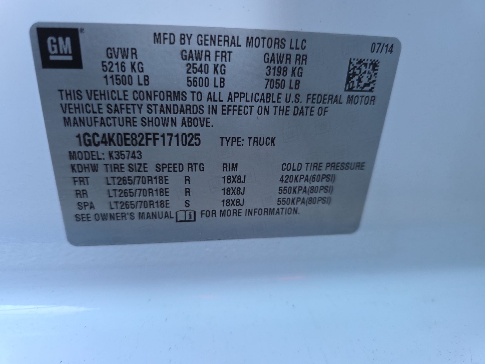 2015 Chevrolet Silverado 3500HD LTZ AWD