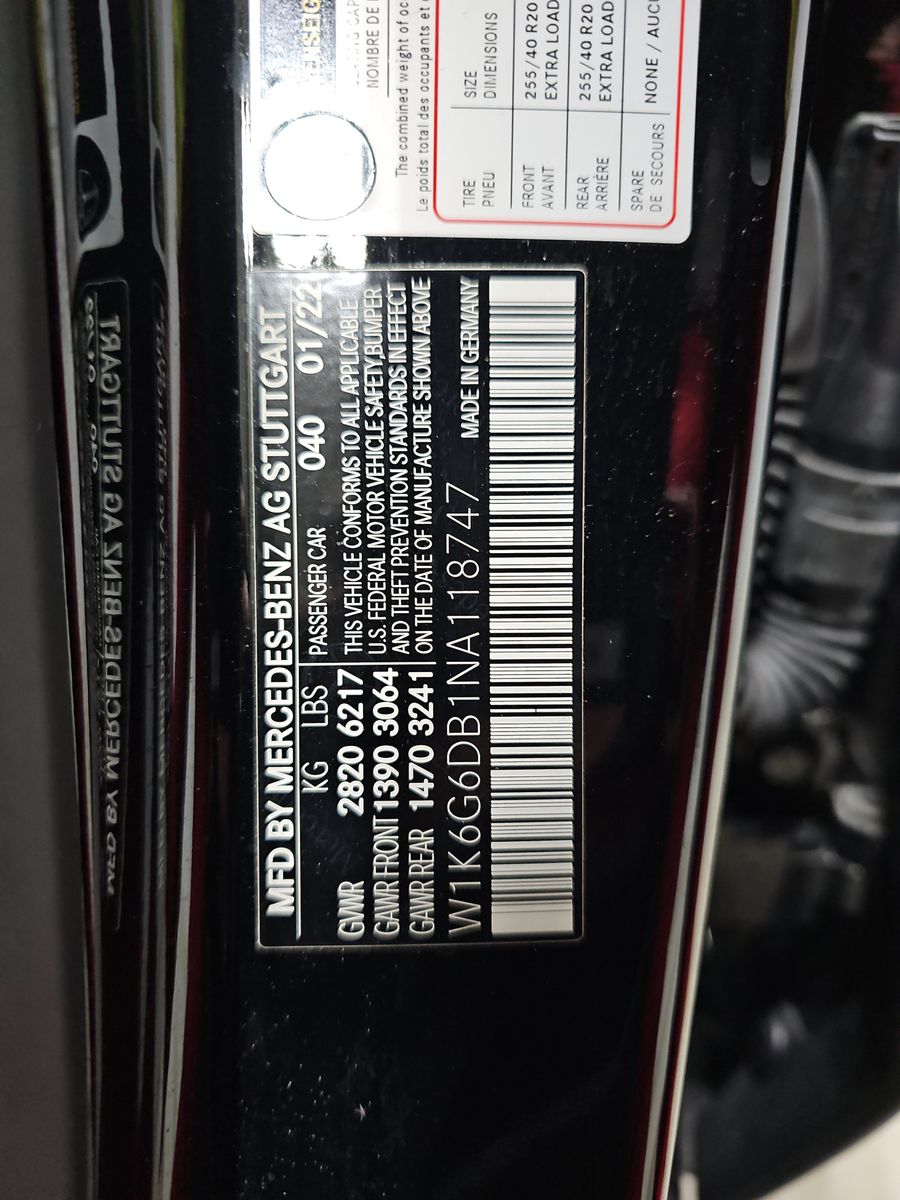 2022 Mercedes-Benz S-Class S 500 AWD