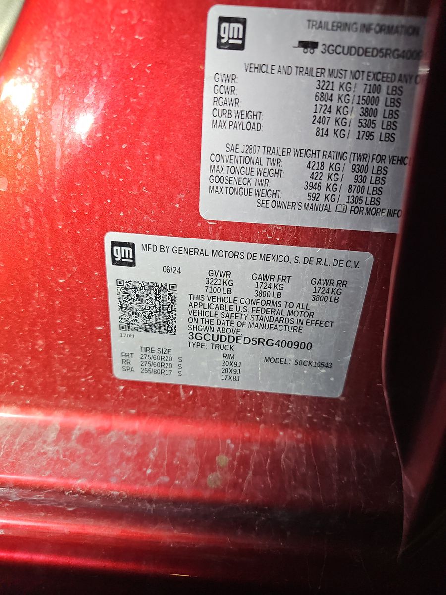 2024 Chevrolet Silverado 1500 LT AWD