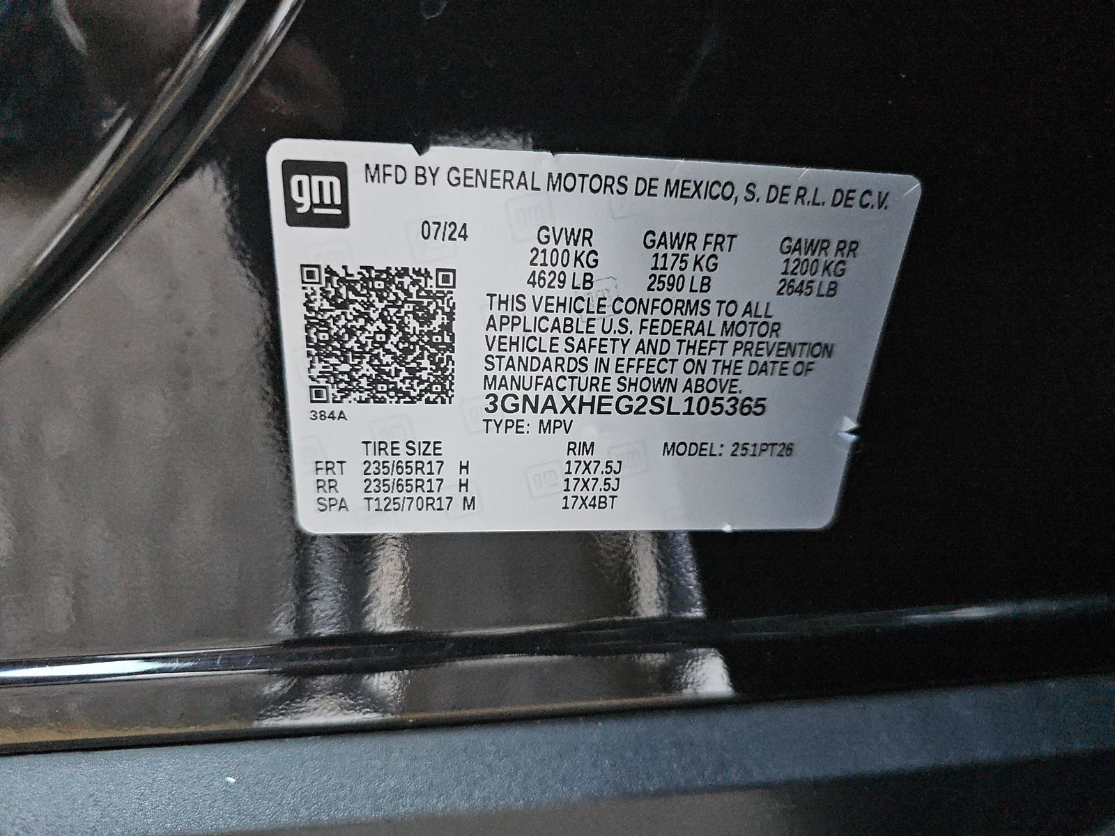 2025 Chevrolet Equinox LT FWD