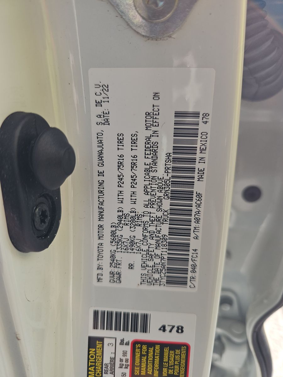 2023 Toyota Tacoma SR5 AWD