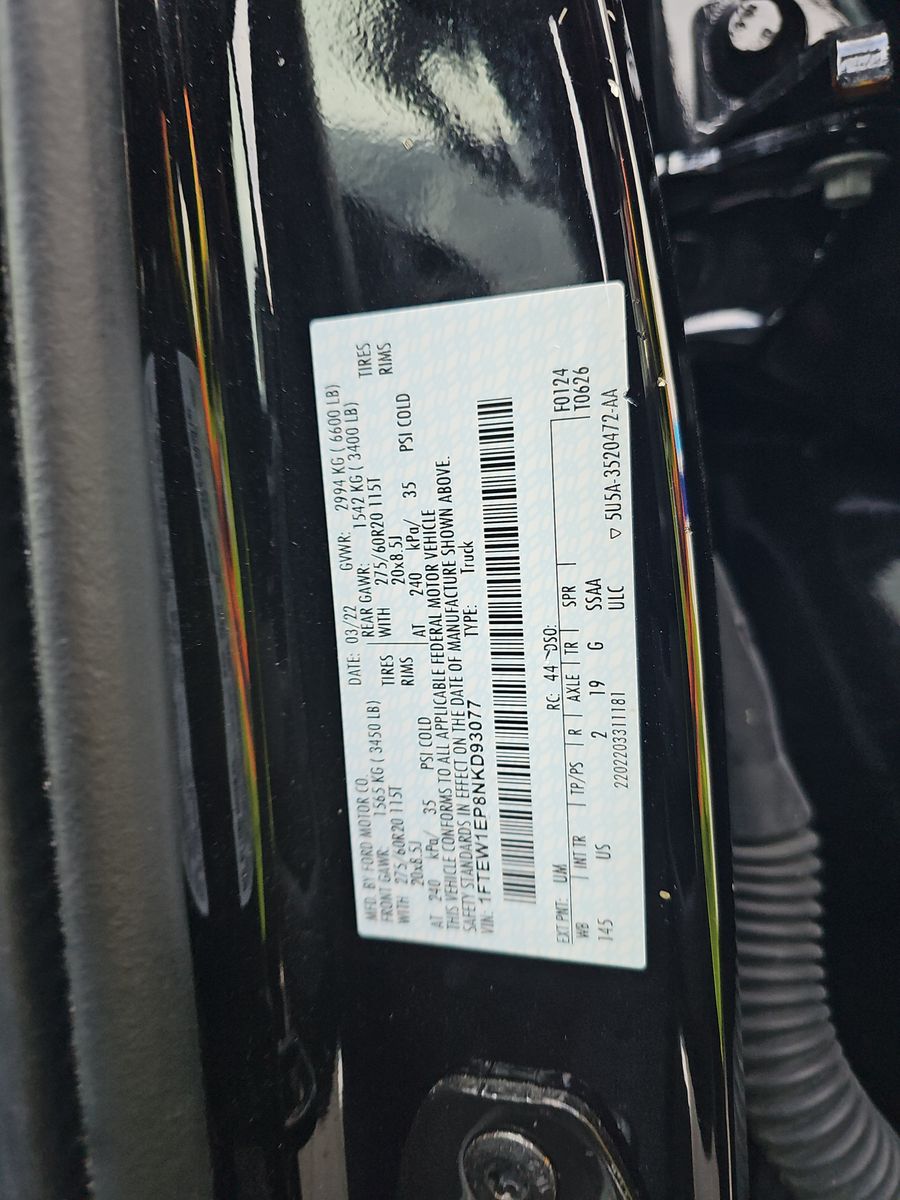 2022 Ford F-150 XLT AWD