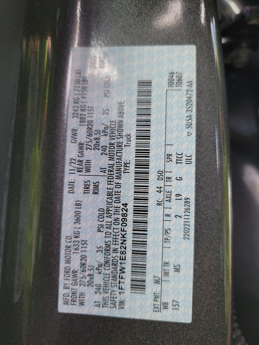 2022 Ford F-150 XLT AWD