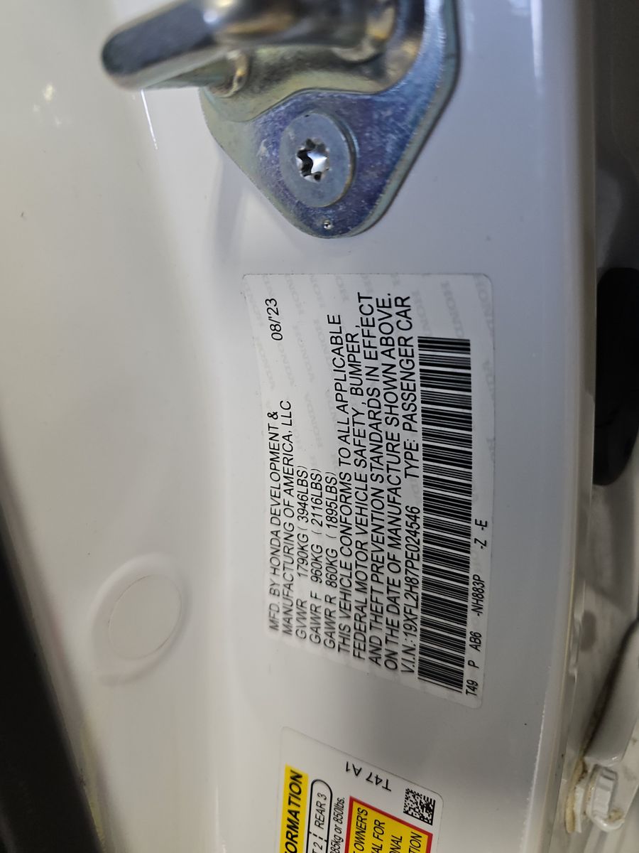 2023 Honda Civic Sport FWD