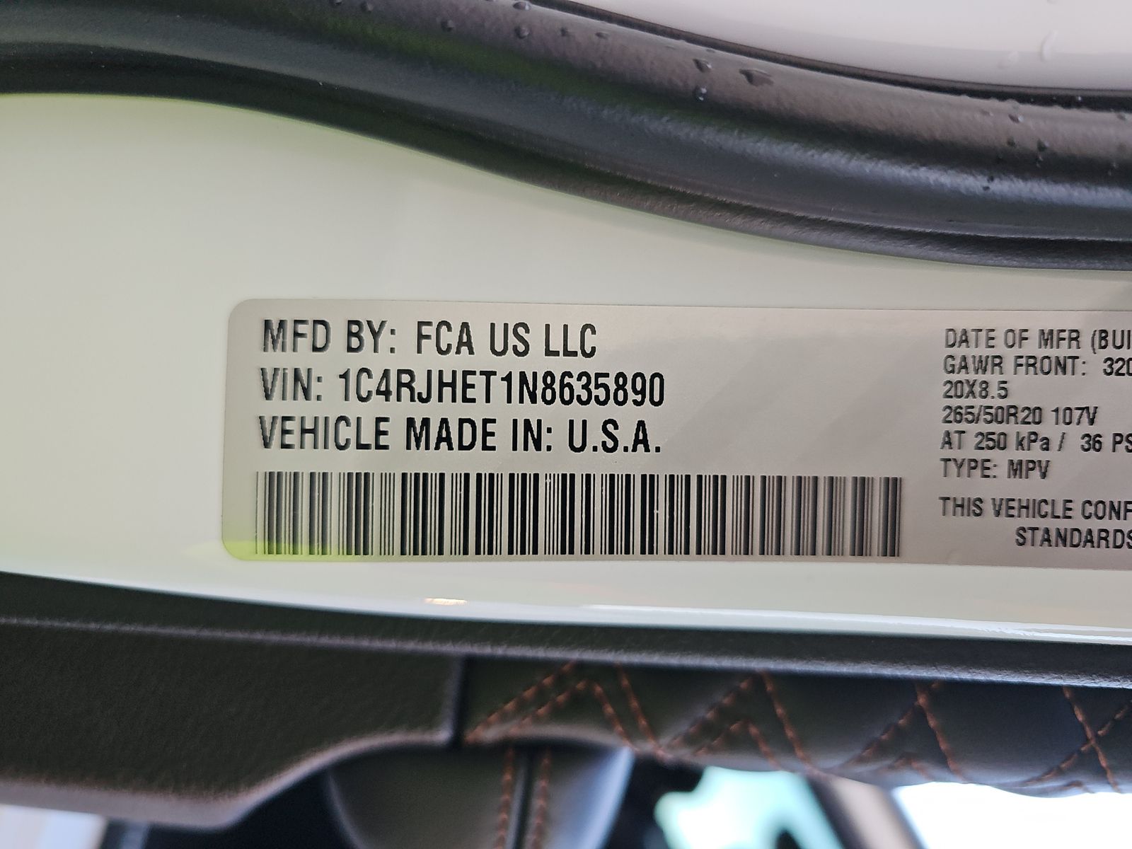 2022 Jeep Grand Cherokee Summit AWD