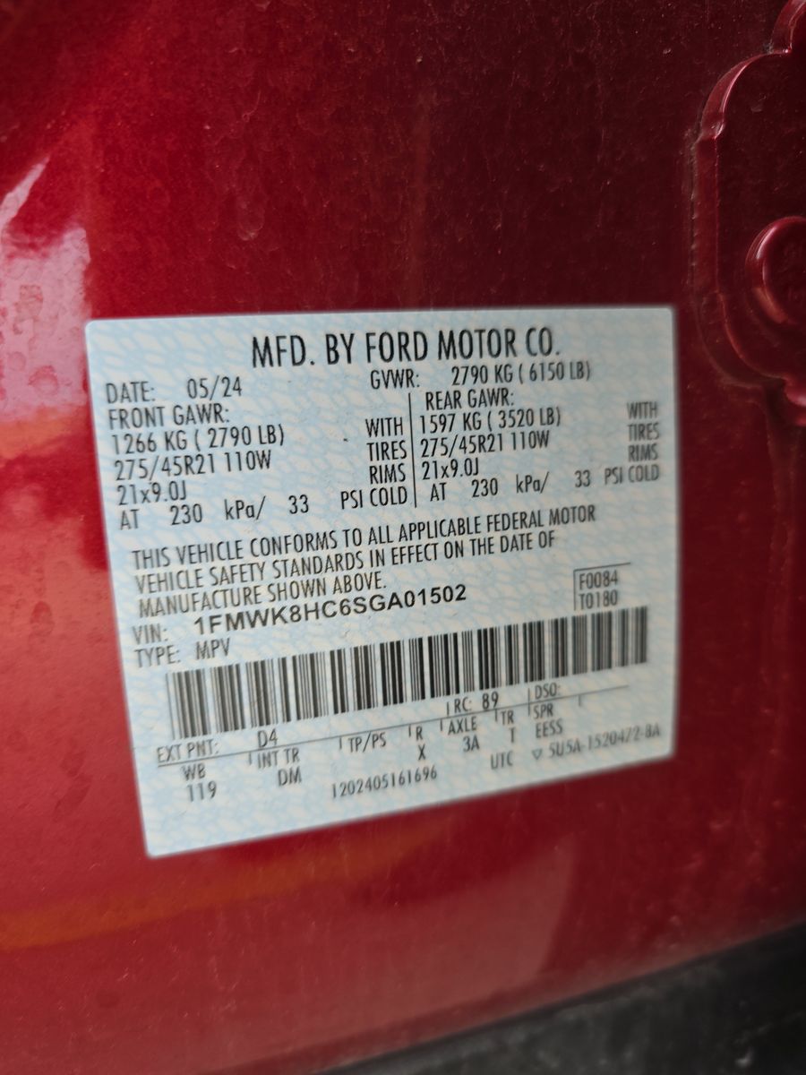 2025 Ford Explorer Platinum AWD