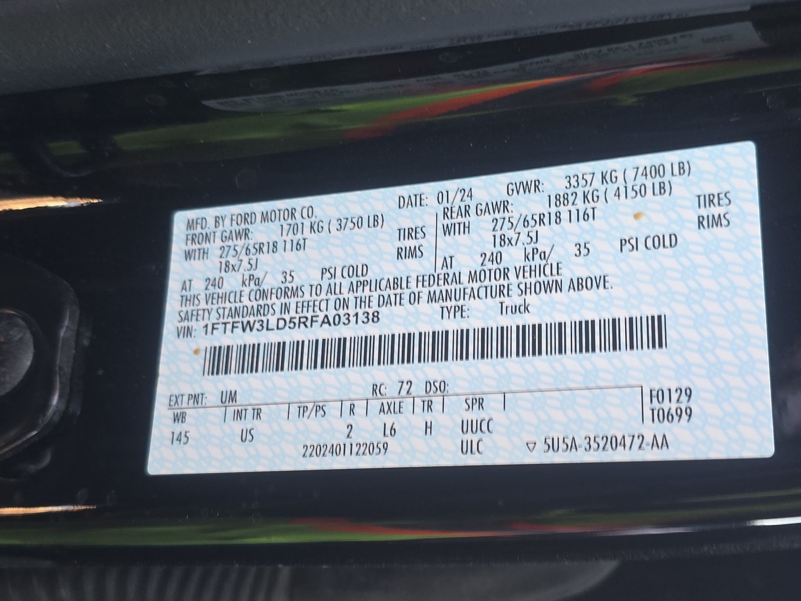 2024 Ford F-150 Hybrid XLT AWD