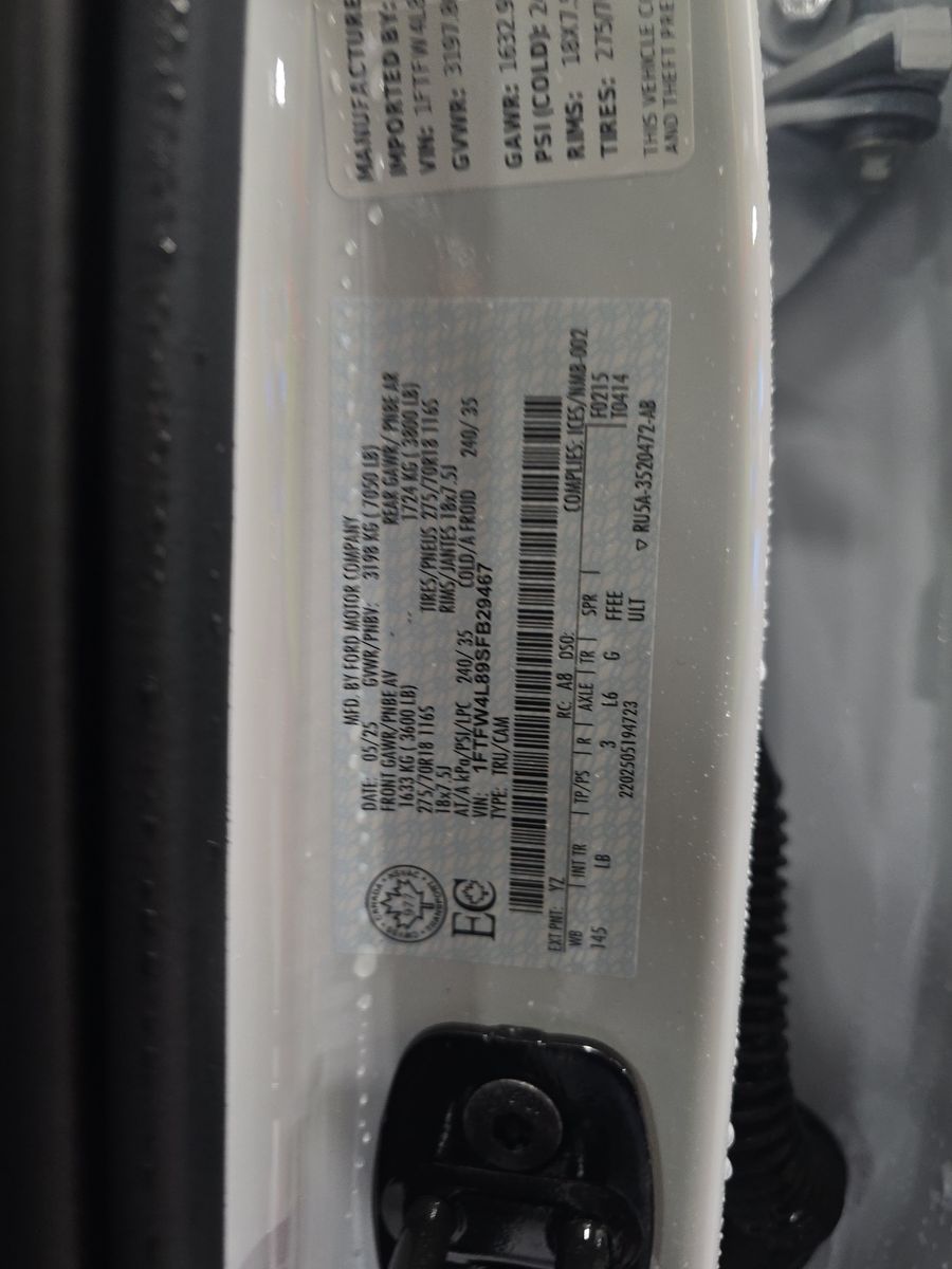 2025 Ford F-150 Tremor AWD