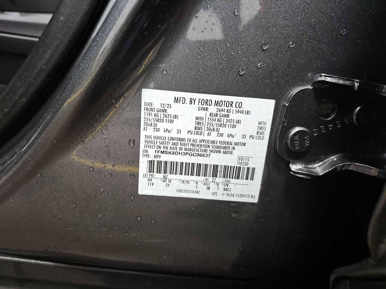 2023 Ford Explorer XLT AWD