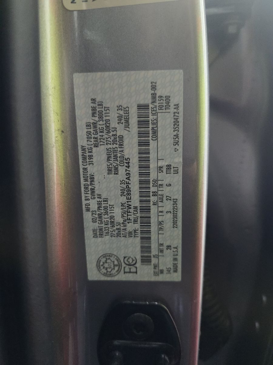 2023 Ford F-150 Lariat AWD