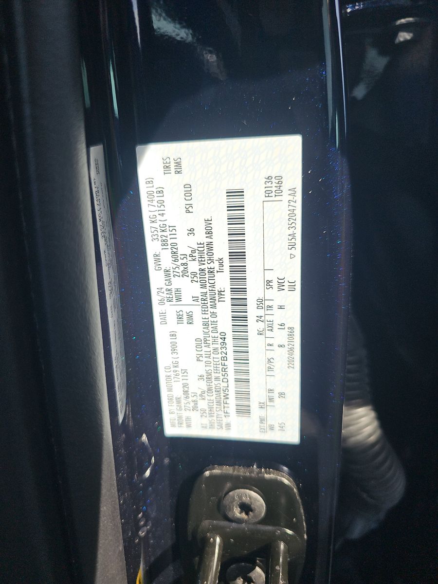 2024 Ford F-150 Hybrid Lariat AWD