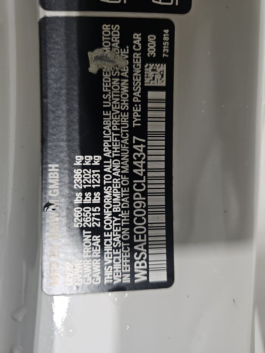 2023 BMW M8 Competition AWD