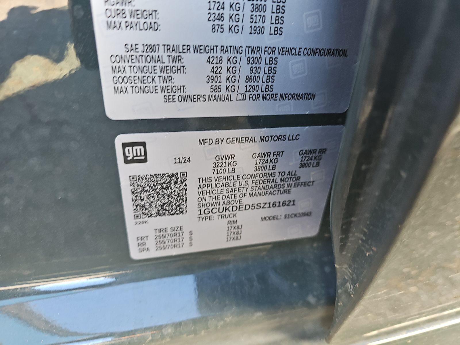 2025 Chevrolet Silverado 1500 LT AWD