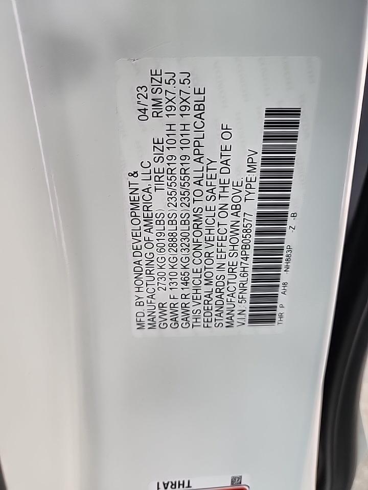 2023 Honda Odyssey Sport FWD