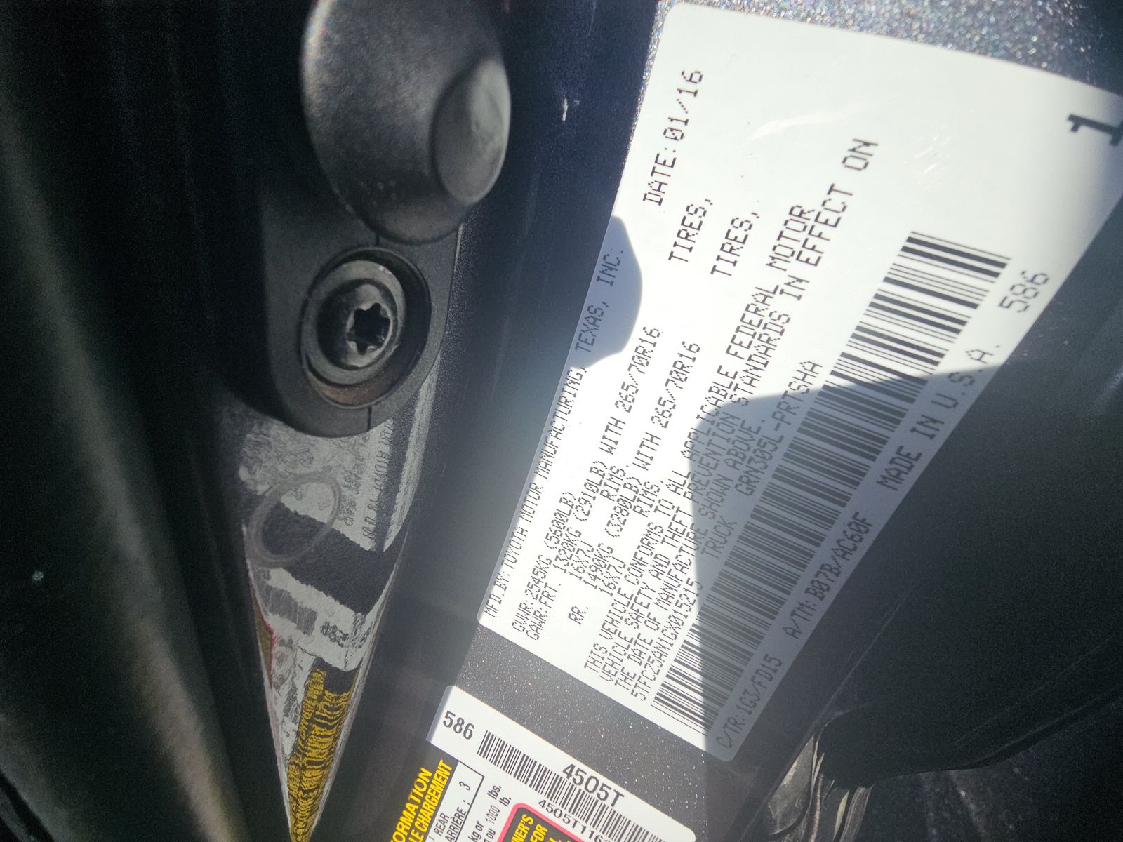 2016 Toyota Tacoma TRD Off-Road AWD