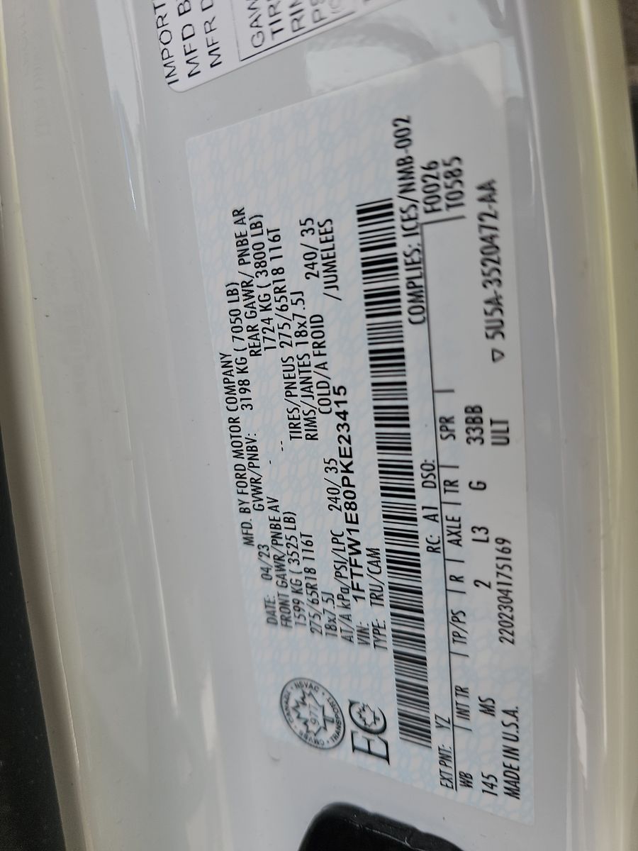 2023 Ford F-150 XLT AWD