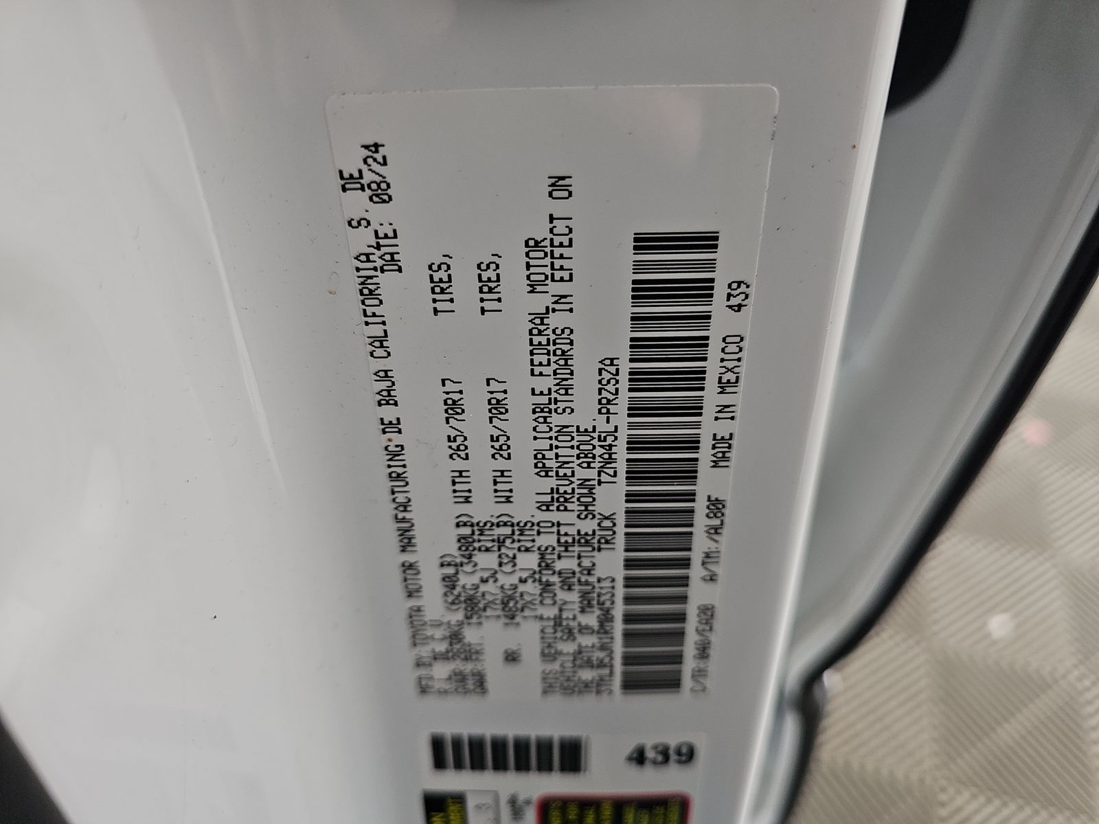 2024 Toyota Tacoma TRD Off-Road AWD