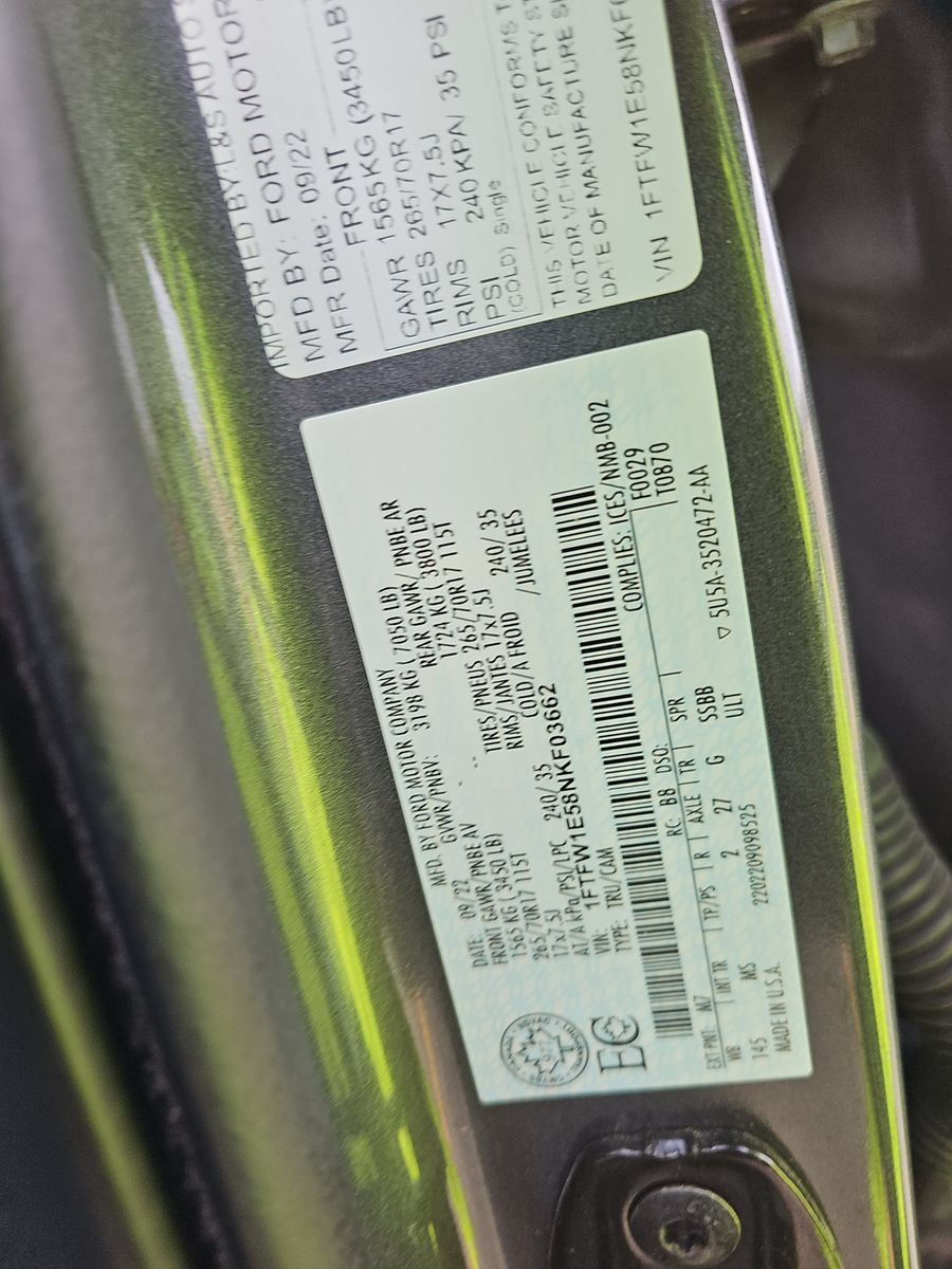 2022 Ford F-150 XLT AWD