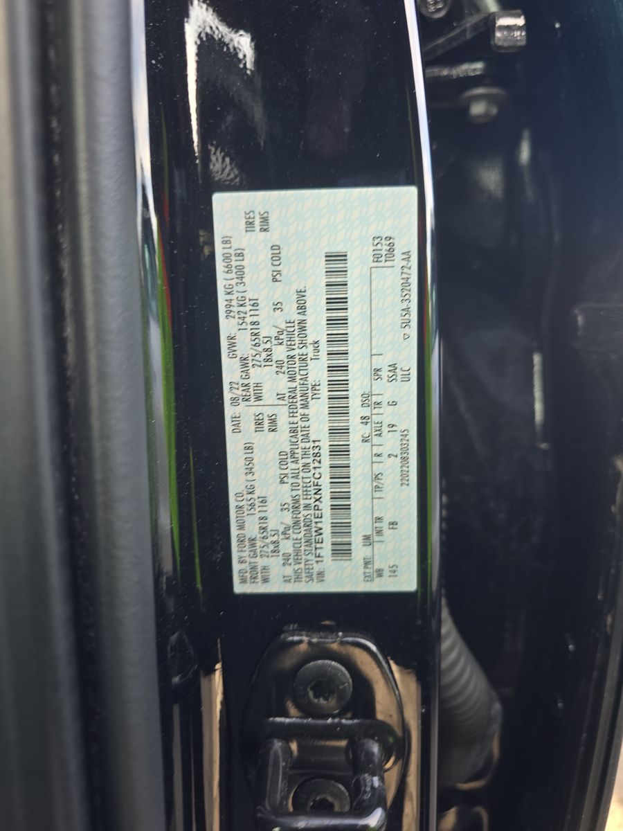 2022 Ford F-150 XLT AWD