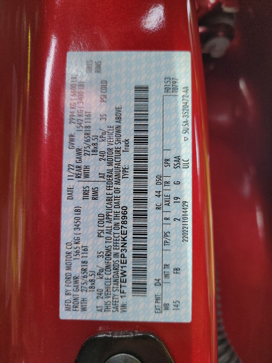 2022 Ford F-150 XLT AWD