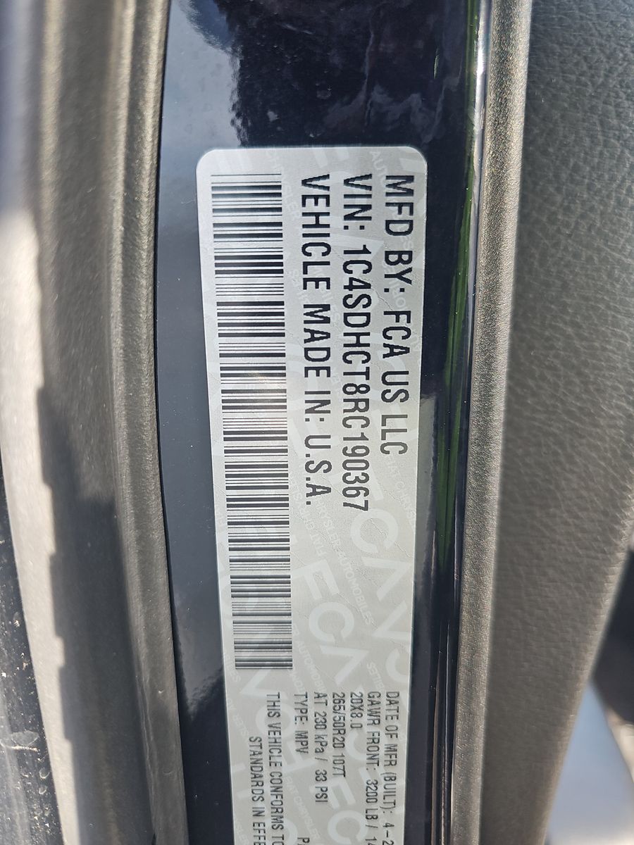 2024 Dodge Durango R/T Plus RWD