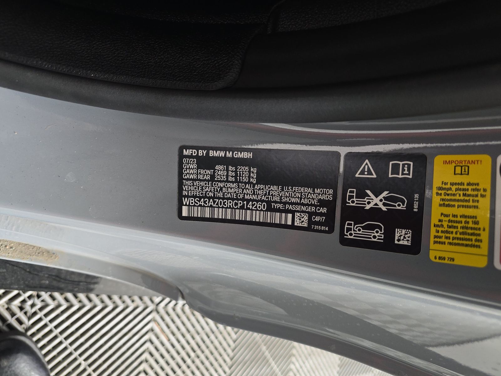 2024 BMW M4 Competition xDrive AWD