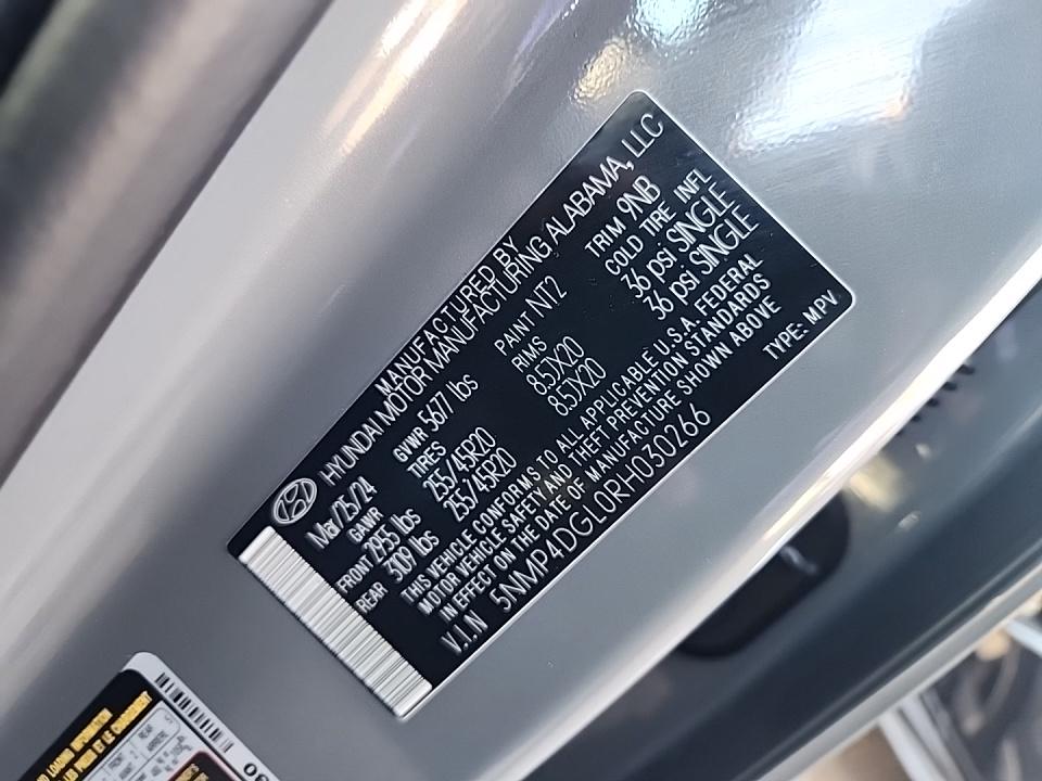 2024 Hyundai Santa Fe Limited AWD